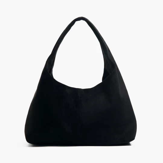 Zdjęcie produktu Cropp - Czarna torebka hobo - czarny