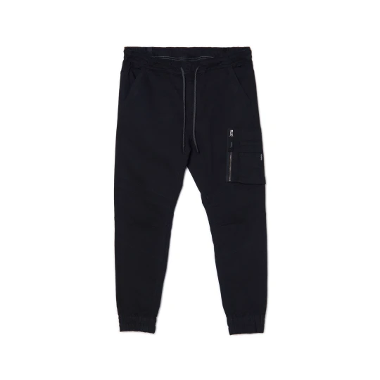 Zdjęcie produktu Cropp - Czarne denimowe joggery chino - czarny