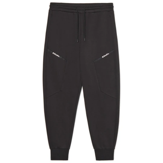 Zdjęcie produktu Cropp - Czarne dresowe joggery z nadrukiem - czarny