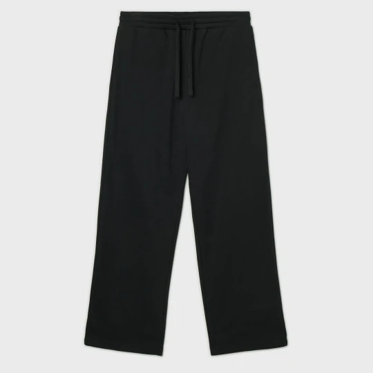 Zdjęcie produktu Cropp - Czarne dresy wide leg basic - czarny