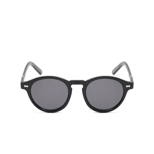 Zdjęcie produktu Cropp - Czarne okrągłe okulary przeciwsłoneczne - czarny