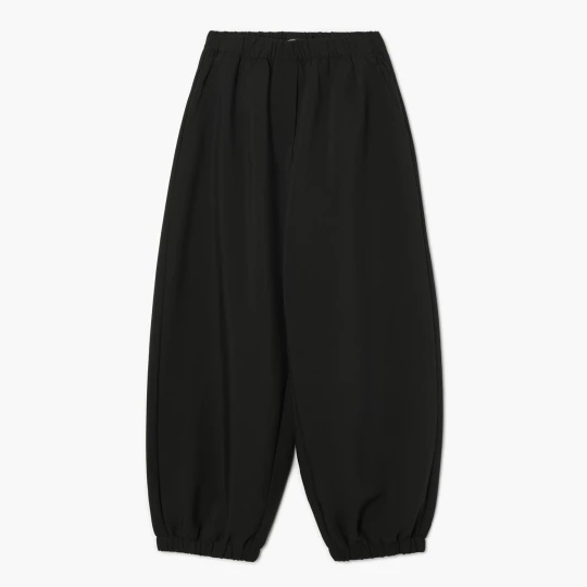 Zdjęcie produktu Cropp - Czarne spodnie baggy jogger - czarny
