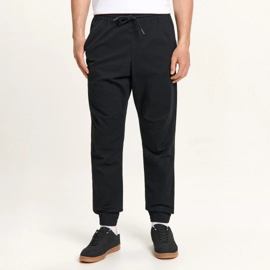 Zdjęcie produktu Cropp - Czarne spodnie jogger - czarny