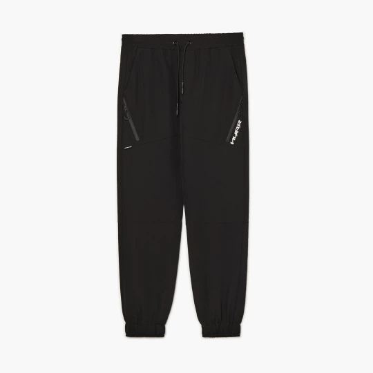 Zdjęcie produktu Cropp - Czarne spodnie joggery z kieszeniami - czarny