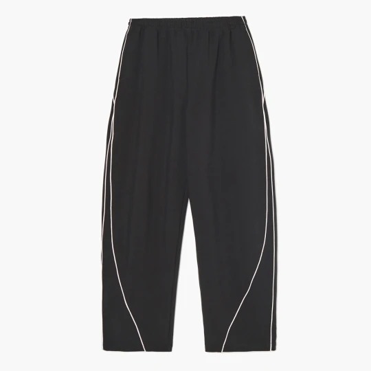 Zdjęcie produktu Cropp - Czarne sportowe spodnie baggy - czarny