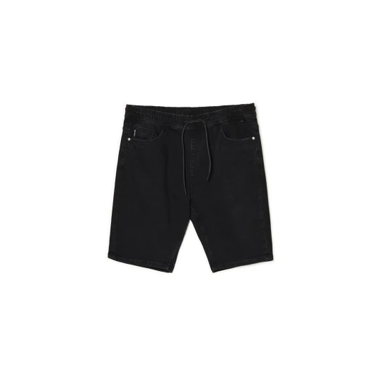 Zdjęcie produktu Cropp - Czarne szorty typu jogger - czarny