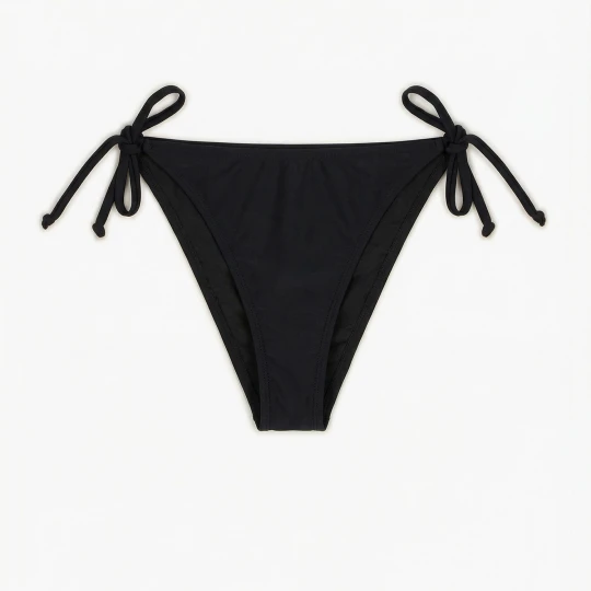 Zdjęcie produktu Cropp - Czarny dół od bikini z wiązaniem - czarny