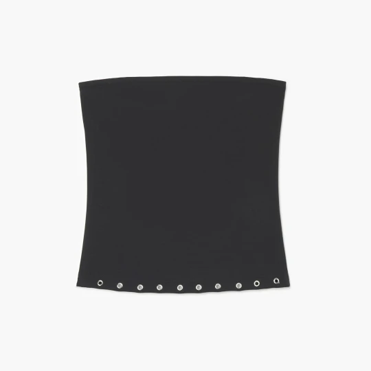 Zdjęcie produktu Cropp - Czarny top bandeau - czarny