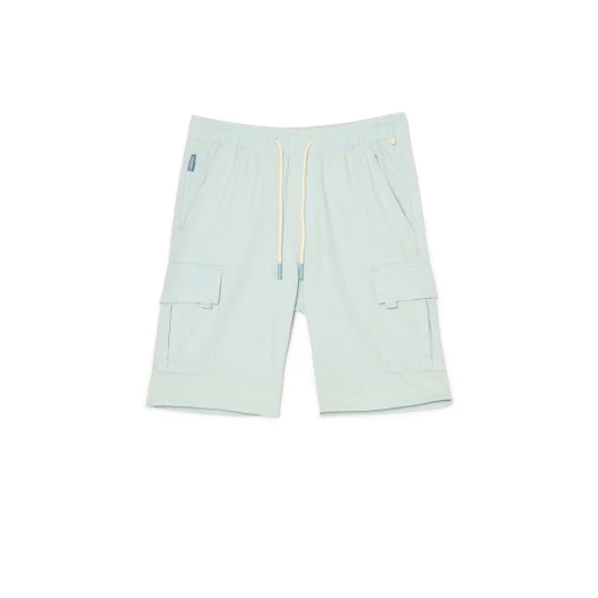 Zdjęcie produktu Cropp - Denimowe szorty typu jogger - niebieski