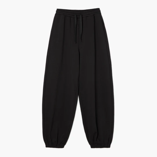 Zdjęcie produktu Cropp - Dresowe czarne joggery baggy - czarny