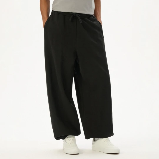 Zdjęcie produktu Cropp - Dresowe czarne joggery baggy - czarny
