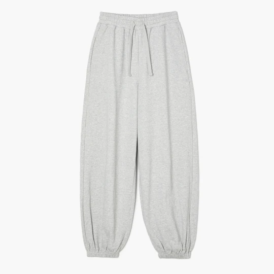Zdjęcie produktu Cropp - Dresowe szare joggery baggy - jasny szary