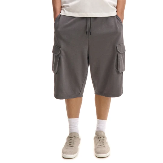 Zdjęcie produktu Cropp - Dresowe szare szorty long - szary