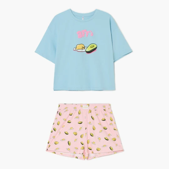 Zdjęcie produktu Cropp - Dwuczęściowa piżama Gudetama - wielobarwny