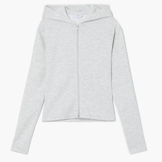 Zdjęcie produktu Cropp - Dwustronnie rozpinana bluza z modalem - szary