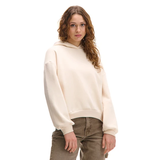 Zdjęcie produktu Cropp - Gładka bluza z kapturem - różowy