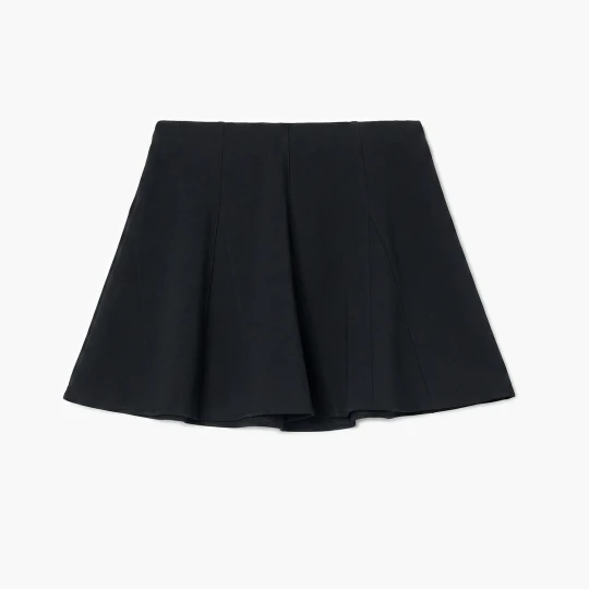 Zdjęcie produktu Cropp - Gładka spódnica mini z wiskozą - czarny