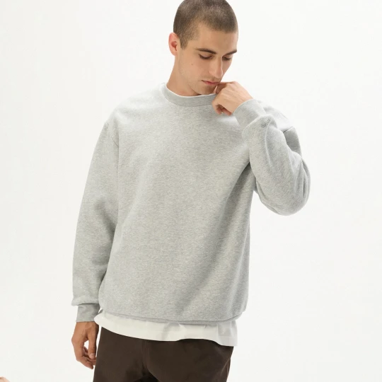 Zdjęcie produktu Cropp - Jasnoszara bluza basic - jasny szary