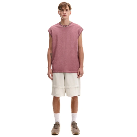 Zdjęcie produktu Cropp - Jasnoszare dresowe szorty comfort fit - jasny szary