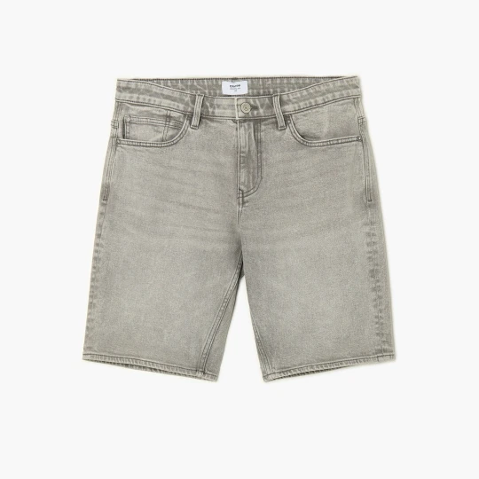 Zdjęcie produktu Cropp - Jasnoszare jeansowe szorty regular - jasny szary