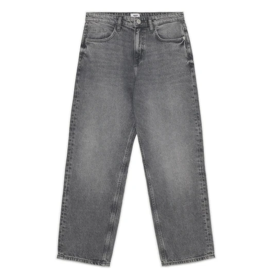 Zdjęcie produktu Cropp - Jasnoszare jeansy baggy z efektem sprania - jasny szary