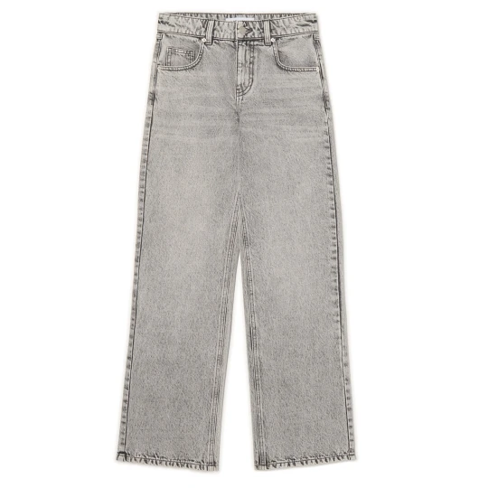 Zdjęcie produktu Cropp - Jasnoszare jeansy straight z efektem sprania - jasny szary