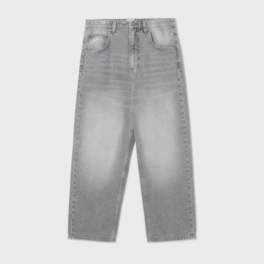 Zdjęcie produktu Cropp - Jasnoszare jeansy super baggy - jasny szary