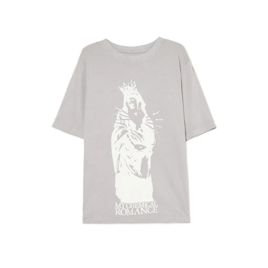 Zdjęcie produktu Cropp - Jasnoszary T-shirt My Chemical Romance - jasny szary