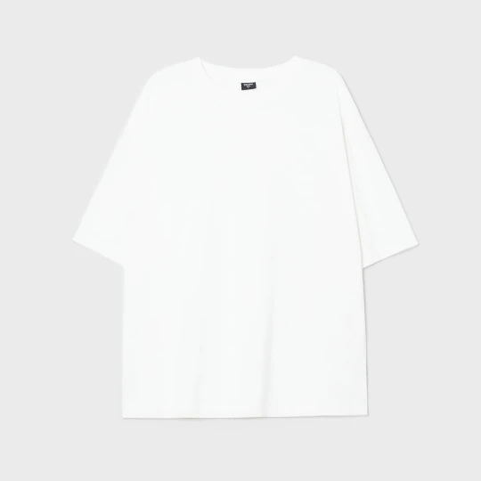 Zdjęcie produktu Cropp - Jasny T-shirt heavyweight - kremowy