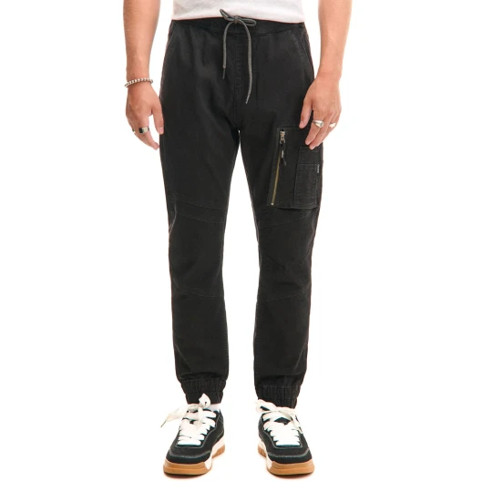 Zdjęcie produktu Cropp - Jeansowe czarne slim joggery - czarny