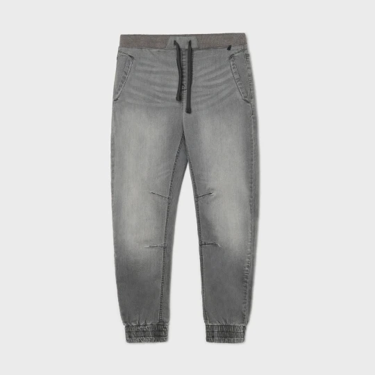 Zdjęcie produktu Cropp - Jeansowe joggery z efektem sprania - szary