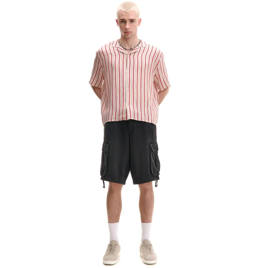 Zdjęcie produktu Cropp - Jeansowe szorty typu baggy jogger - czarny