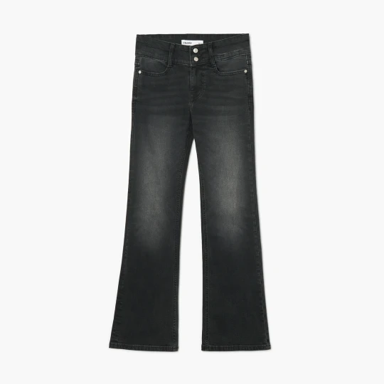 Zdjęcie produktu Cropp - Jeansy bootcut TALL z efektem sprania - czarny