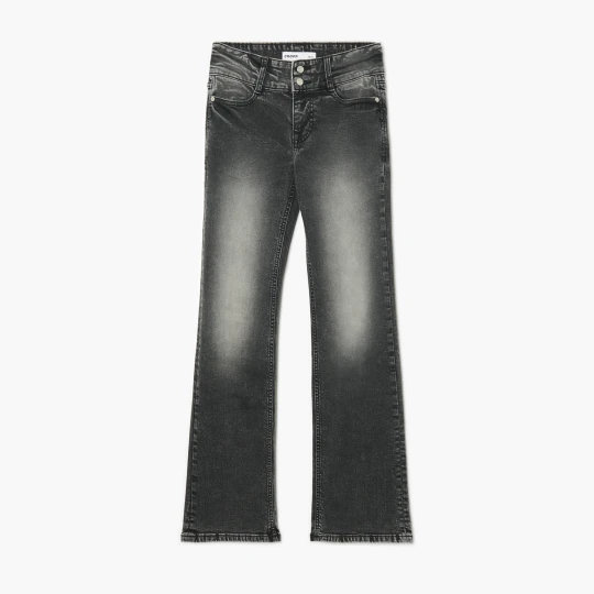 Zdjęcie produktu Cropp - Jeansy bootcut z efektem sprania - szary