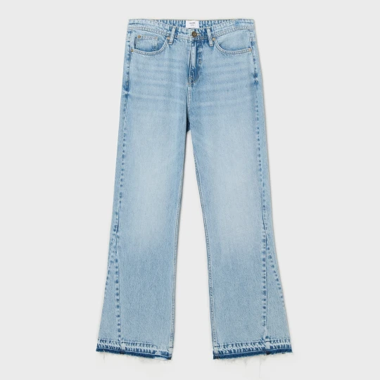 Zdjęcie produktu Cropp - Jeansy flare w stylu vintage - niebieski