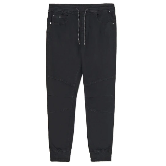 Zdjęcie produktu Cropp - Jeansy jogger z ozdobnymi sznurkami - czarny