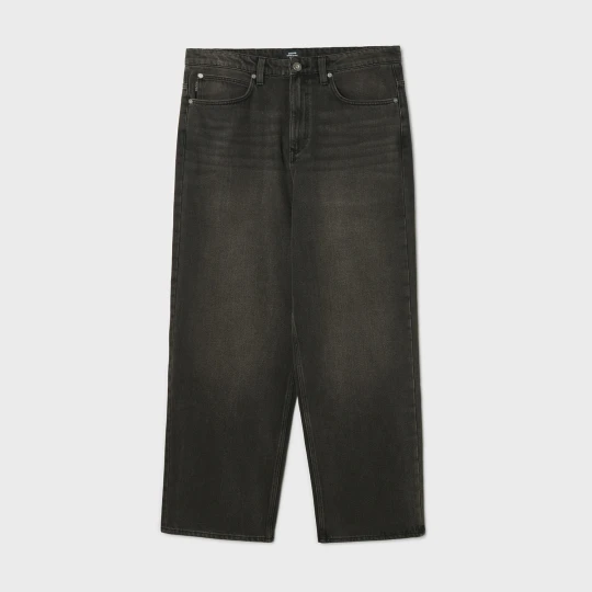 Zdjęcie produktu Cropp - Jeansy super baggy z efektem sprania - brązowy