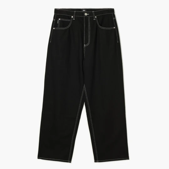Zdjęcie produktu Cropp - Jeansy super baggy z efektem sprania - czarny