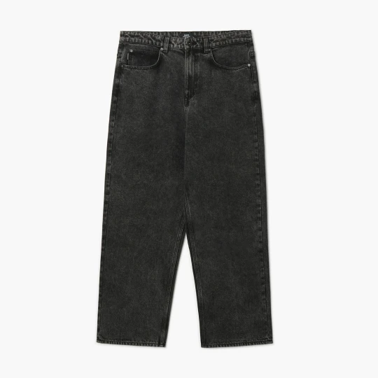 Zdjęcie produktu Cropp - Jeansy super baggy z efektem sprania - szary