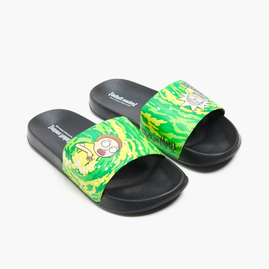 Zdjęcie produktu Cropp - Klapki Rick i Morty - zielony