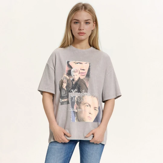Zdjęcie produktu Cropp - Koszulka Anakin Skywalker Star Wars - jasny szary