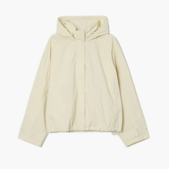 Zdjęcie produktu Cropp - Kremowa kurtka anorak z kapturem - kremowy
