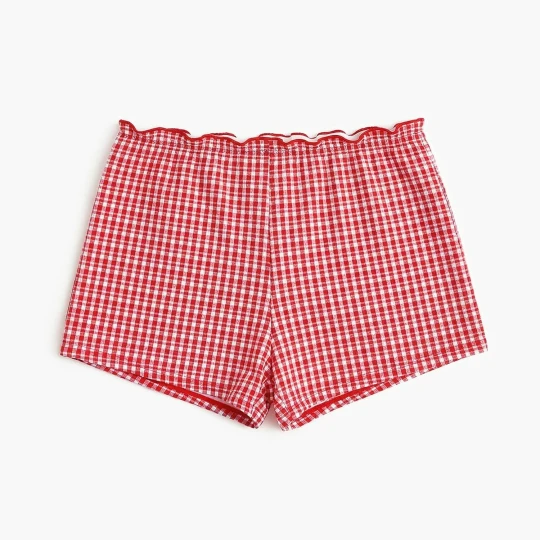 Zdjęcie produktu Cropp - Majtki kąpielowe w kratkę - czerwony