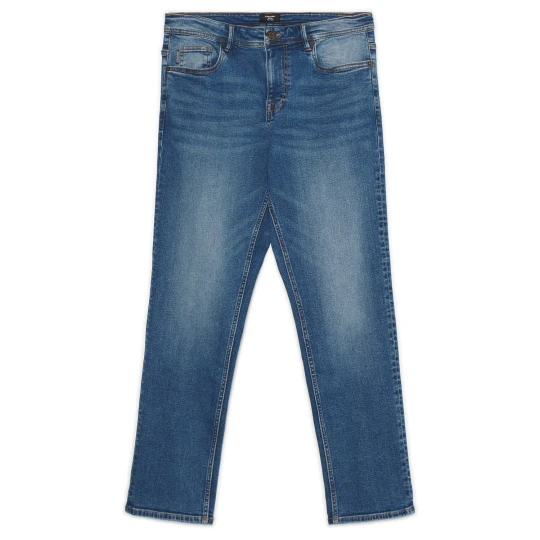 Zdjęcie produktu Cropp - Niebieskie jeansy slim fit - niebieski