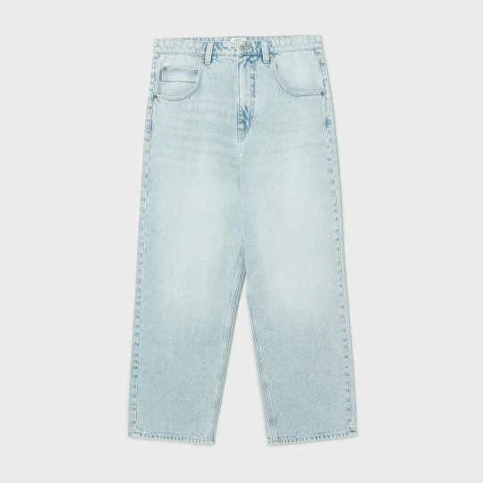Zdjęcie produktu Cropp - Niebieskie jeansy super baggy - niebieski