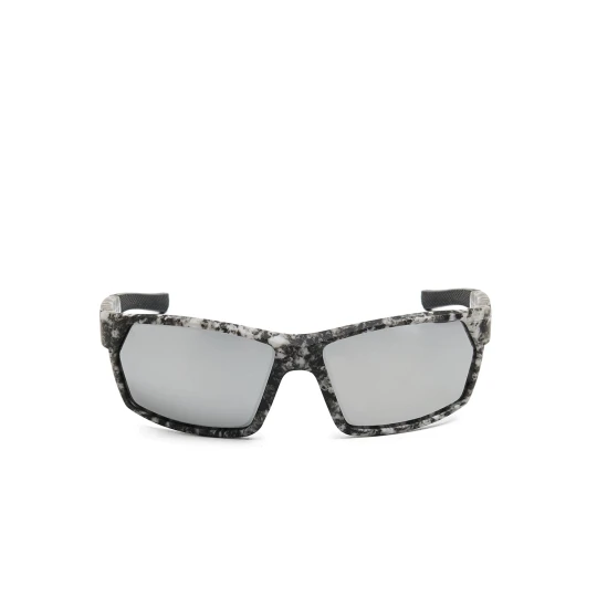 Zdjęcie produktu Cropp - Okulary przeciwsłoneczne z marmurkowym wzorem - biały