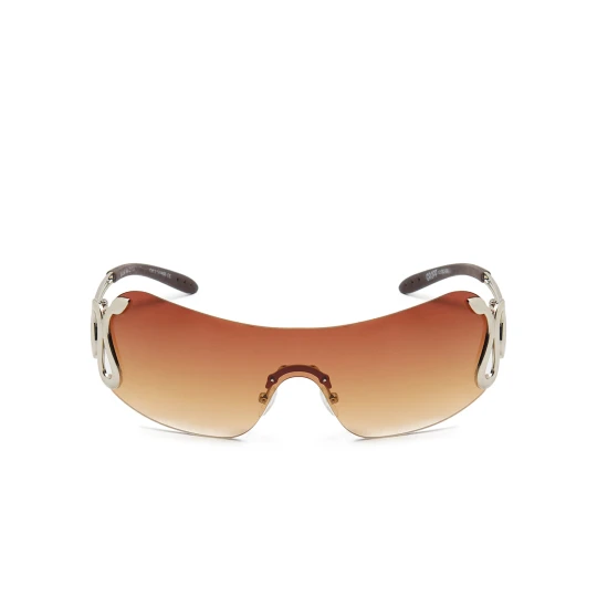 Zdjęcie produktu Cropp - Okulary przeciwsłoneczne z motywem węża - jasny szary