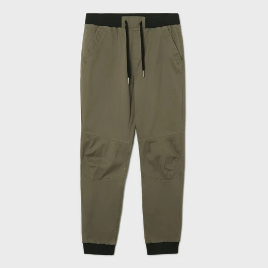 Zdjęcie produktu Cropp - Oliwkowe joggery slim - zielony