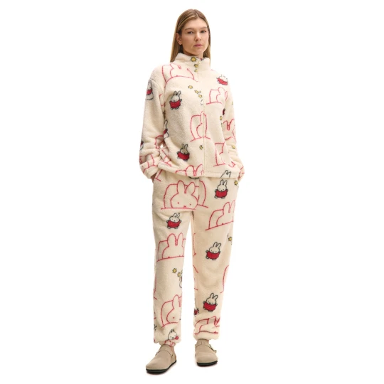 Zdjęcie produktu Cropp - Pluszowa piżama Miffy - kremowy