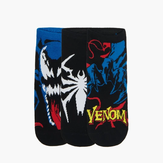 Zdjęcie produktu Cropp - Set skarpetek stopek Venom - czarny